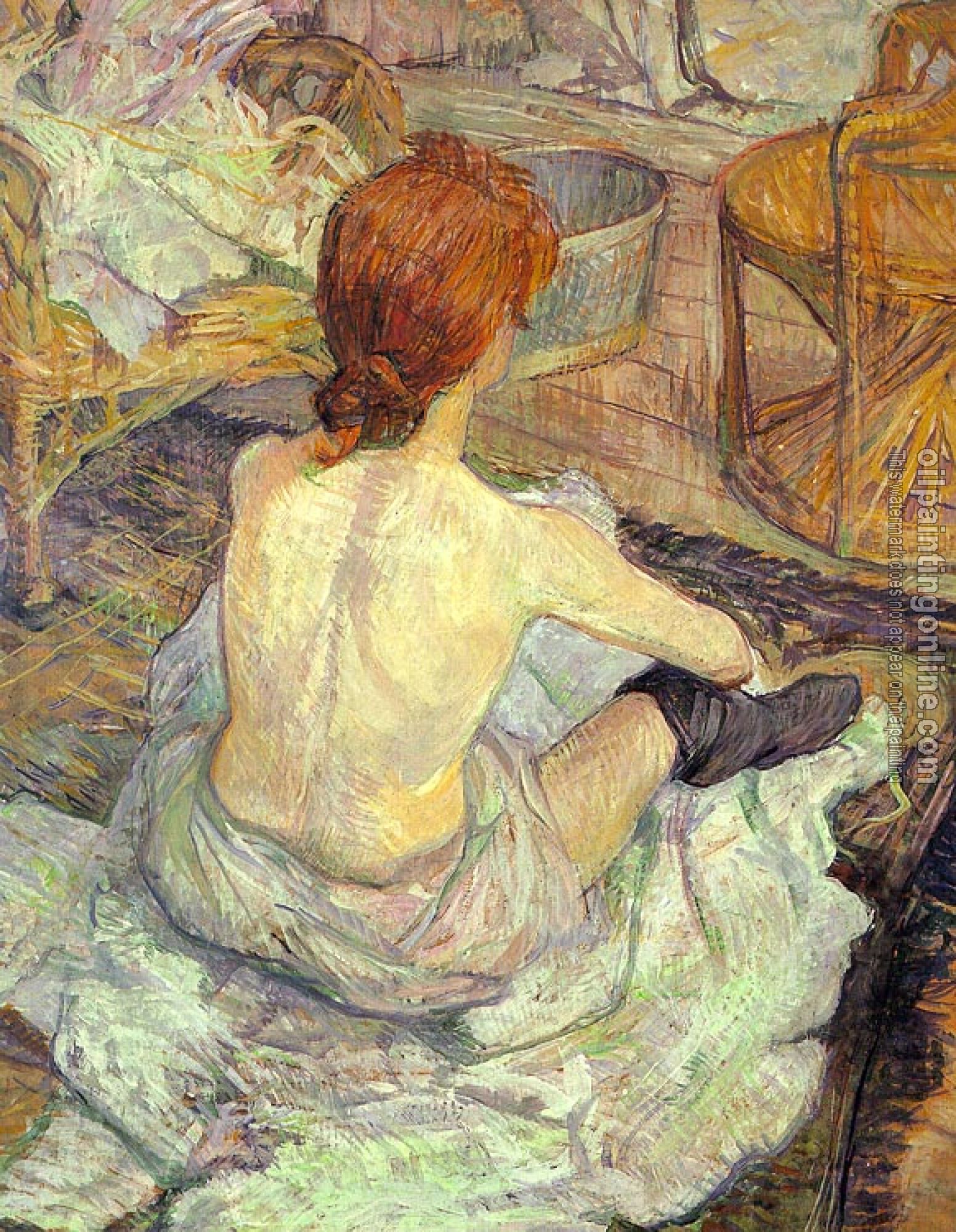 Toulouse-Lautrec, Henri de - La Toilette